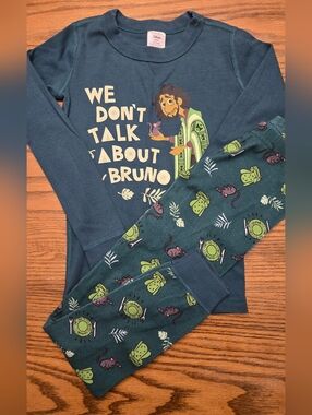 Hanna Andersson Disney Encanto Bruno Rats Pajamas PJs - Size 120 / 6-7 Boys Girl